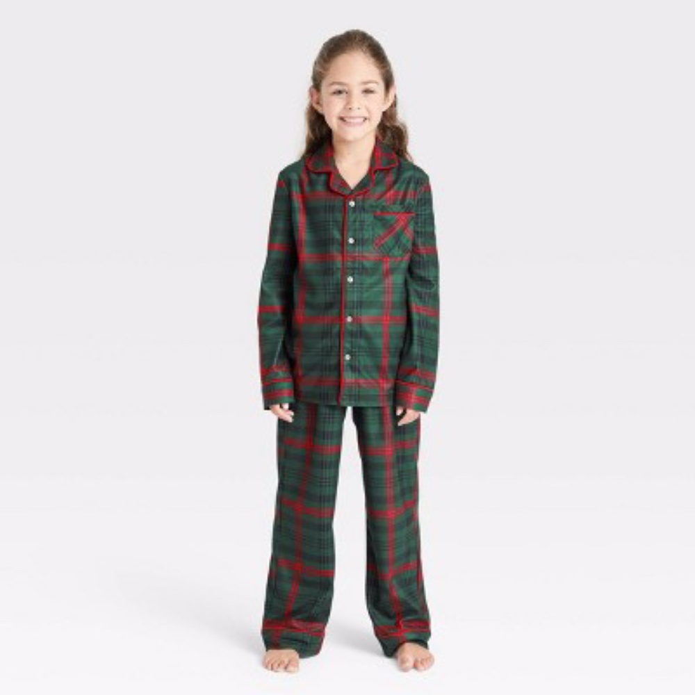 HEARTH AND HOME 2 PIECE TARTAN PJ'S -*NEW W/TAGS